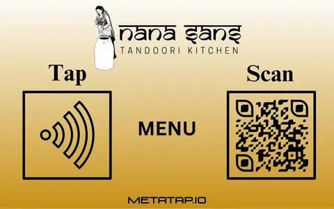 Nana Sans Tandoori NFC Card